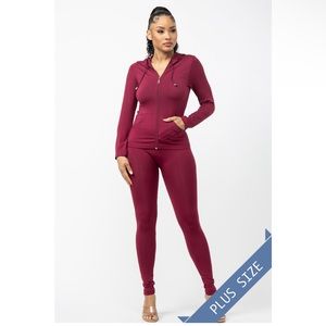 Seamless Zip Up Hoodie Set! 😍